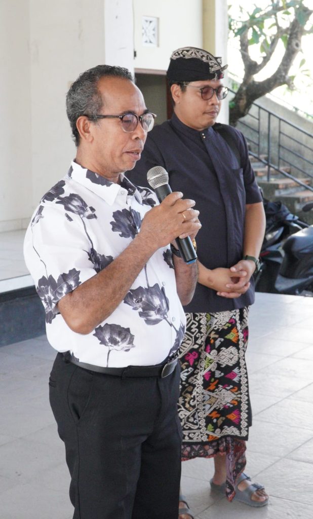 Sebanyak 23 anak dari Stasi Cemagi, Abianbase, Sading, dan pusat Paroki St. Theresia Tangeb menerima Komuni Pertama pada Misa Hari Raya Tubuh dan Darah Kristus, Minggu 7 Juni 2026.