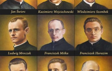 Sembilan imam Salesian Don Bosco martir asal Polandia yang dibeatifikasi di Kraków